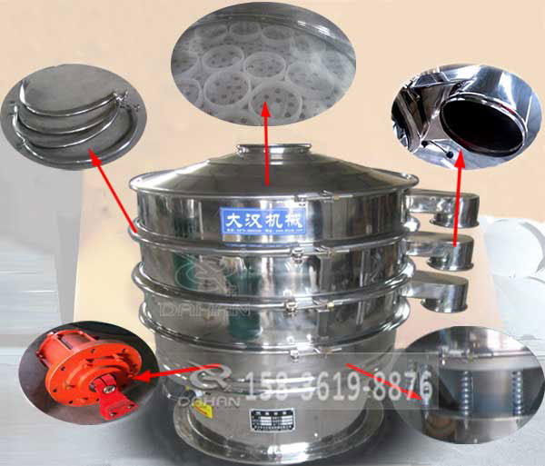 辣椒粉振動篩分機細(xì)節(jié) 辣椒粉振動篩分機細(xì)節(jié)